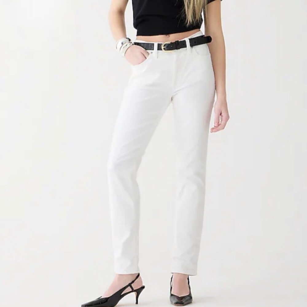 J. Crew Petite White Jeans